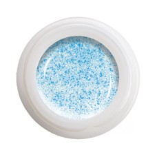 1-25507 The Dots wit/blauw  UV-LED gel colour, 5gr