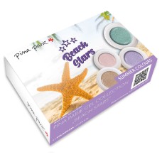 S2-307 Beach Stars, set van 4 gel colours, 5gr