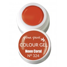 1-25324 Neon Coral, UV-LED gel colour, 5gr