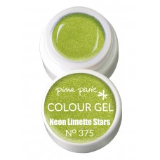 1-25375 Neon Limette Stars, UV-LED gel colour, 5gr