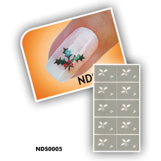 Nailartsjabloon - Hulst 2delig